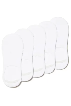5-PACK NO SHOW SOCKS