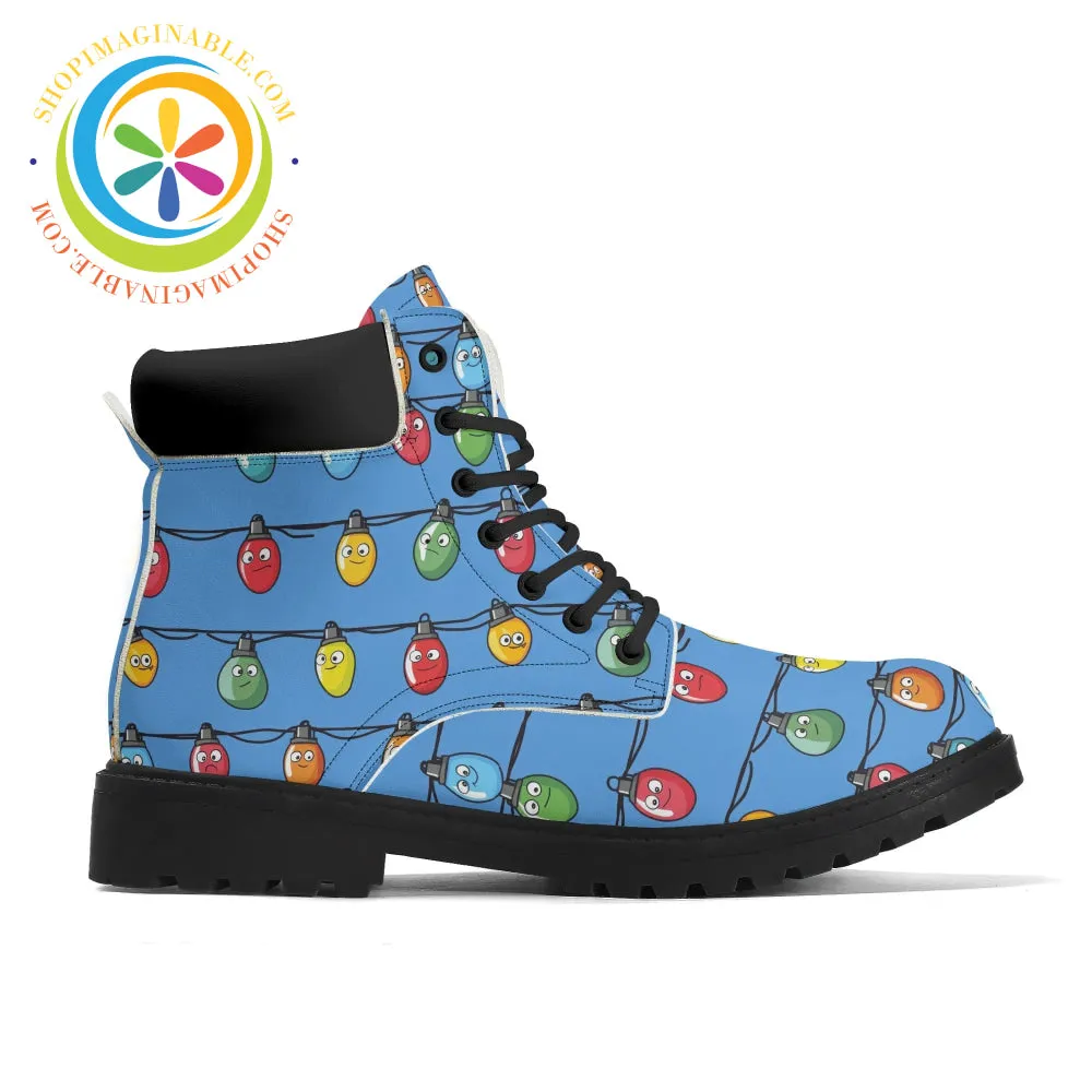 Christmas Lights Women's Boots