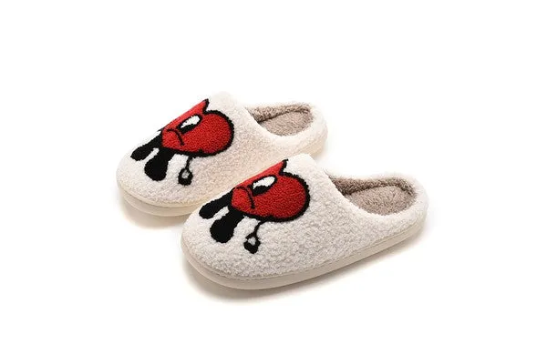 Cozy Slipper Love-Red