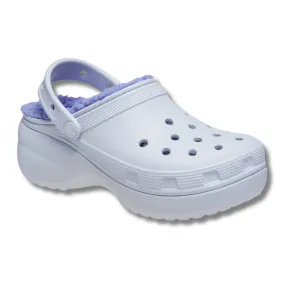 Crocs Womens Classic Platform Lined Clog Dreamscape