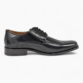 Dubarry Davey Black: Wide Fit Formal Dress Shoe – Classic Design & Comfort