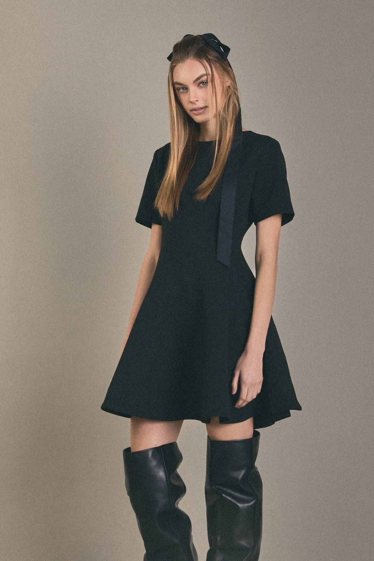 Flare Mini Dress