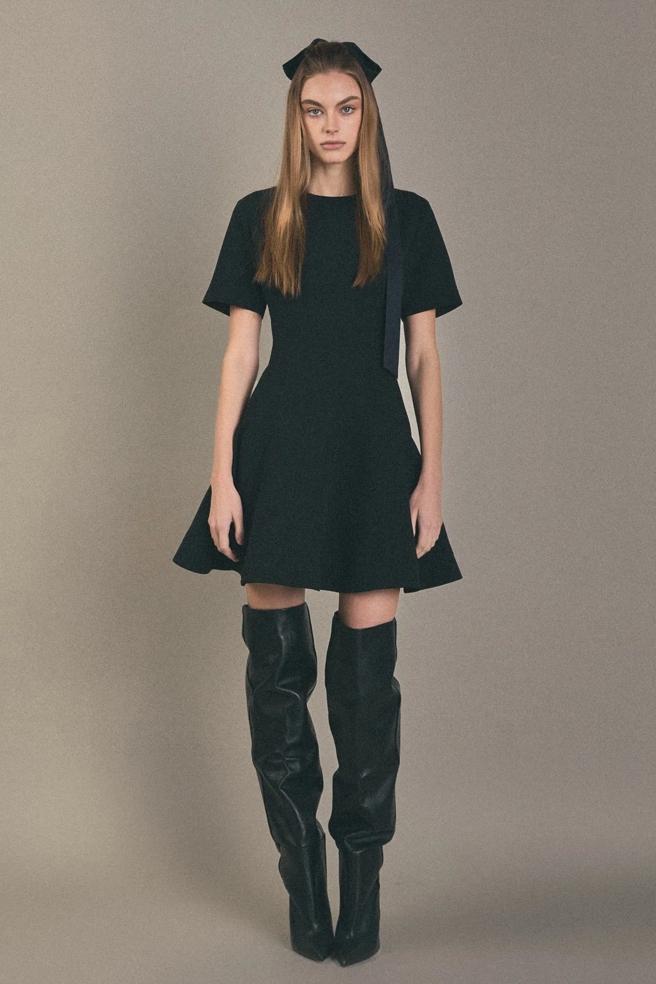 Flare Mini Dress