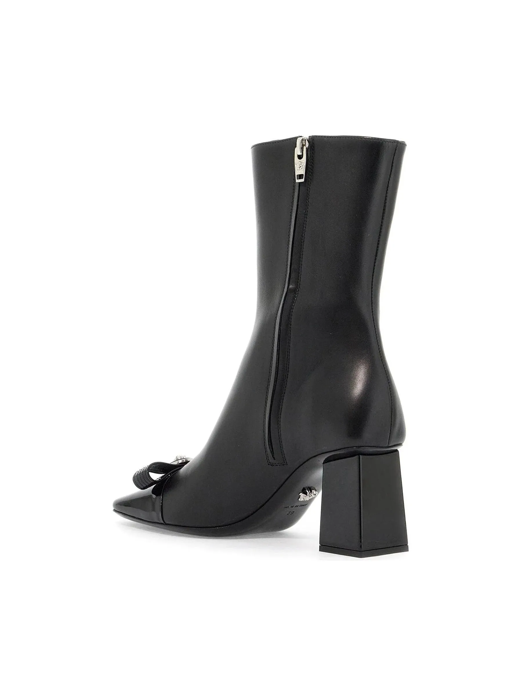 Gianni Ribbon Leather Boots