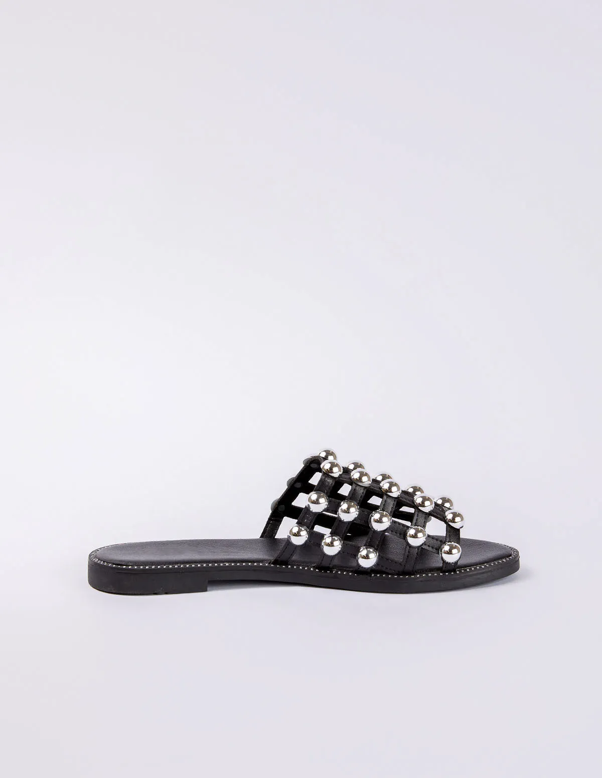 Metal Stud All Over Sandals