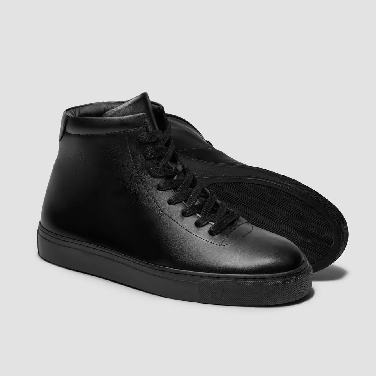 Proper High Top Sneakers Black