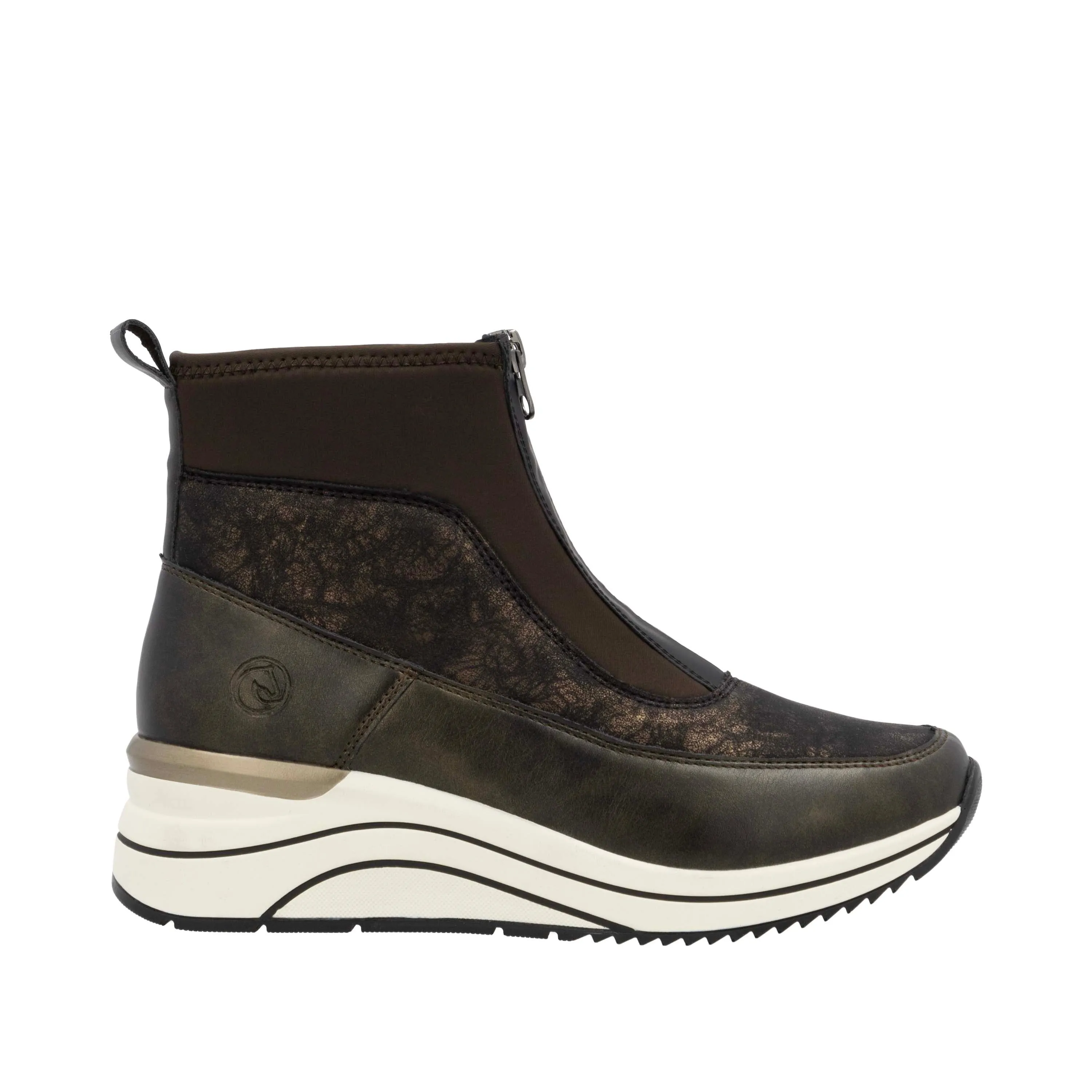 Remonte Womens Ankle Boot D0T71-25 Brown Combi