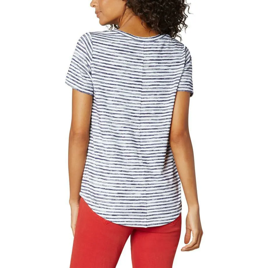 Scoop Neck Short Sleeve