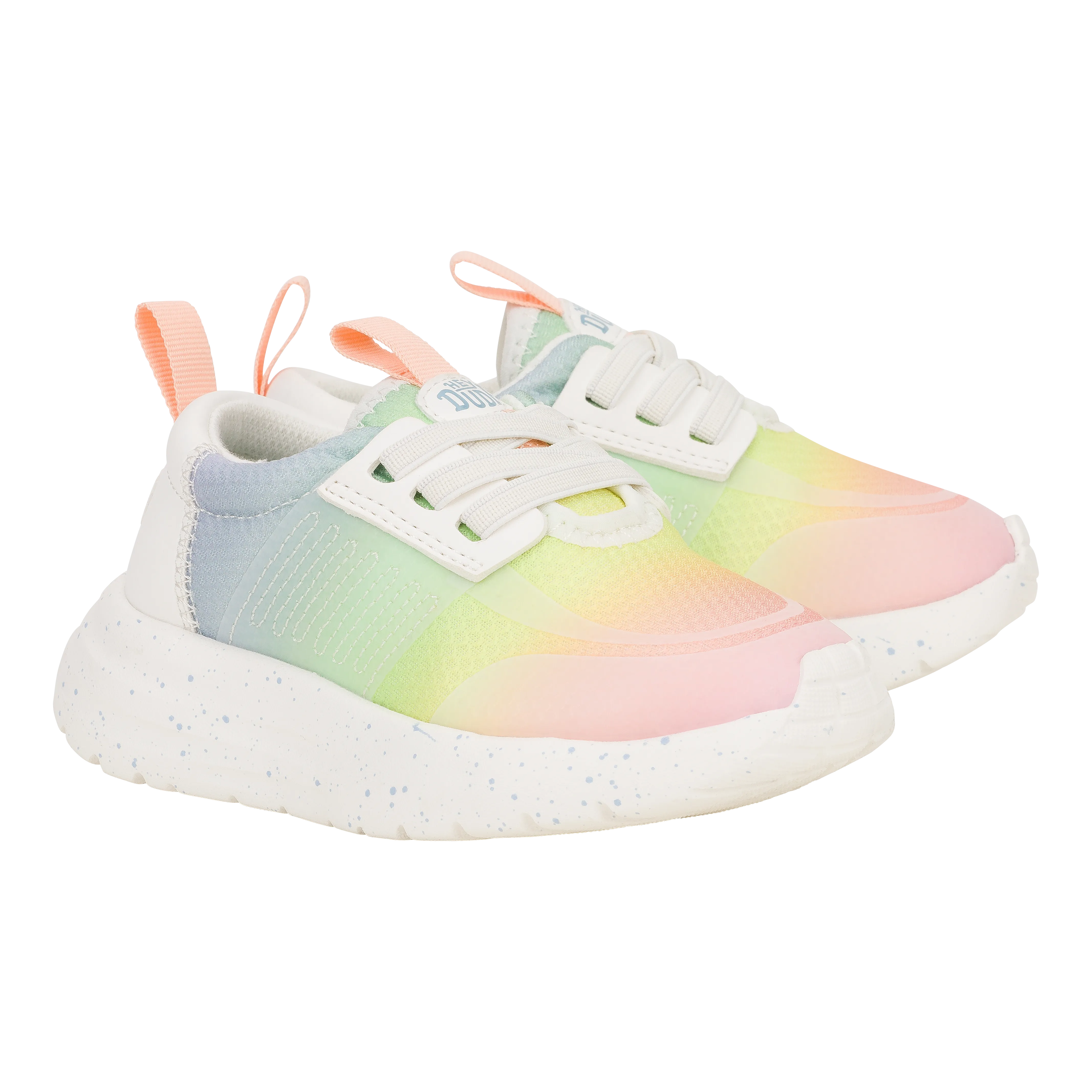 Sirocco Play Toddler Ombre - White Rainbow