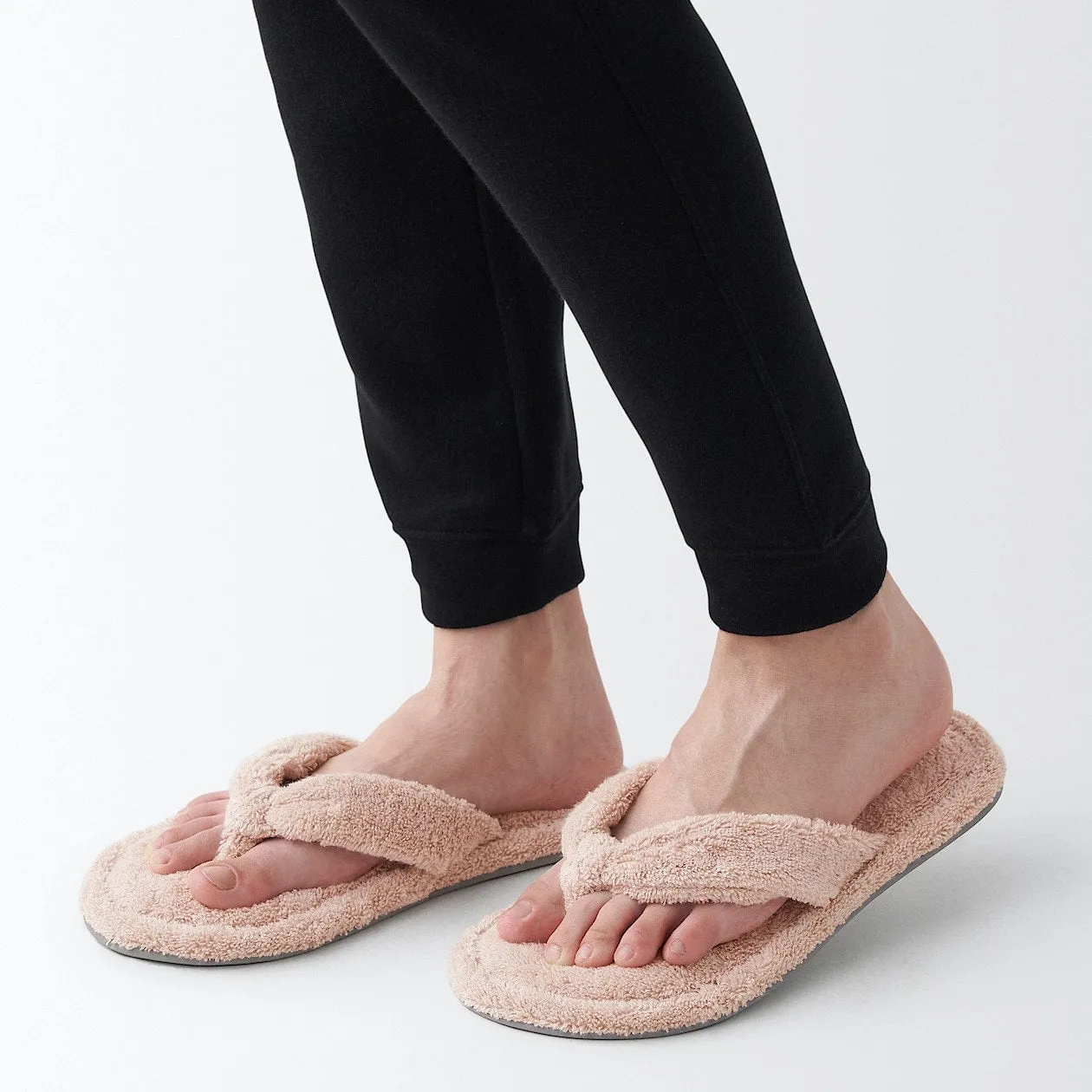 Thong Pile Slippers