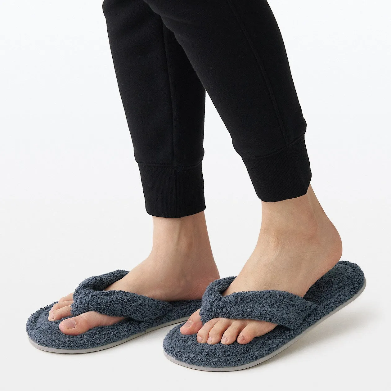 Thong Pile Slippers